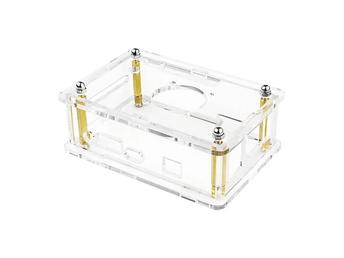 Case Protetor Acrlico Transparente Com Ventoinha Para Orange Pi 4 Lts ? Orysin