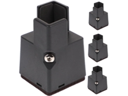 Favomoto Elevadores De Cama Ajustáveis 2 Polegadas, Conjunto 4 Peças,
