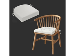 Almofada Genérica Impermeável Em Formato De U Para Cadeira, 5/8 Cm, Com Amarras Tapete Decorativa