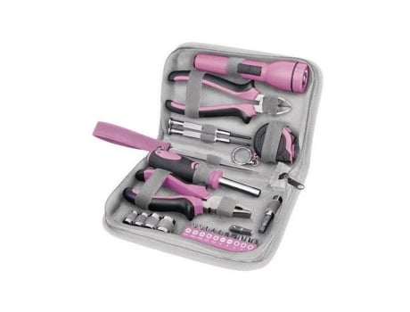 Conjunto de ferramentas Extol Light de 24 peças, 1/4, Extol Lady, 6595