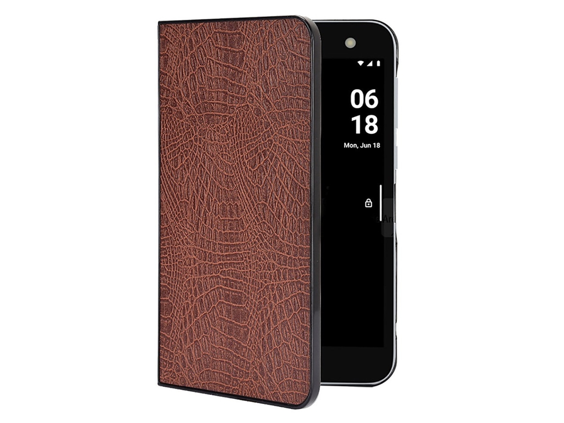 Capa Traseira Rígida Híbrida De Couro Pu À Prova De Choque Para Microsoft Surface Duo