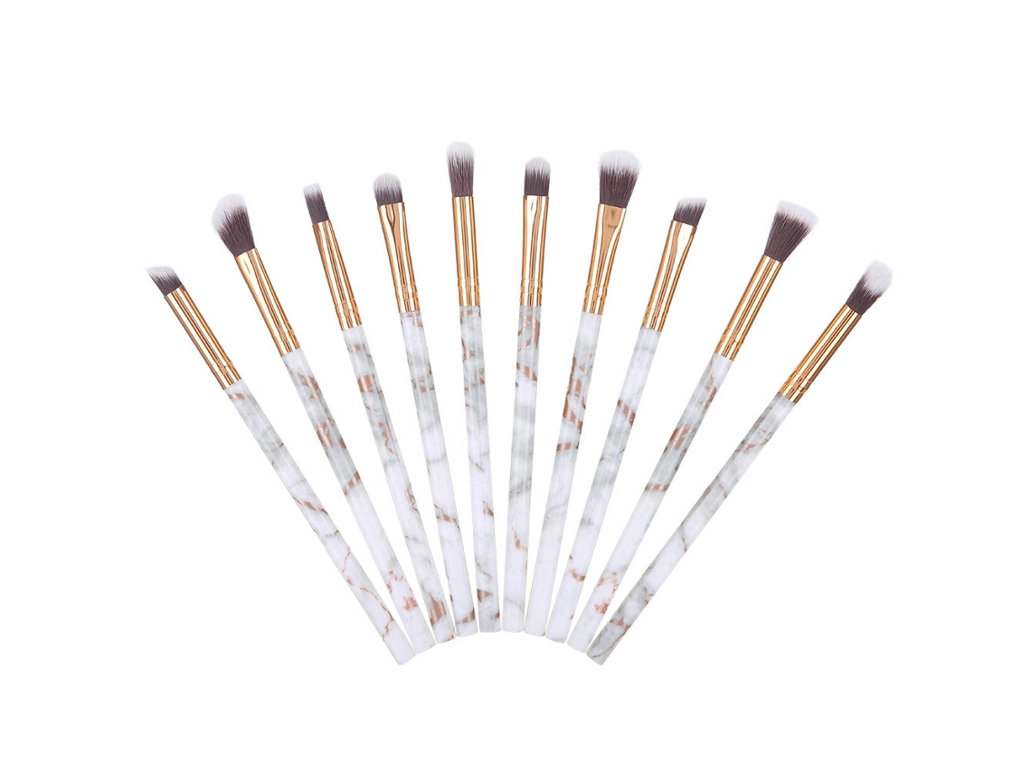 Pinceis De Marmore Para Sombras De Olho E Maquiagem