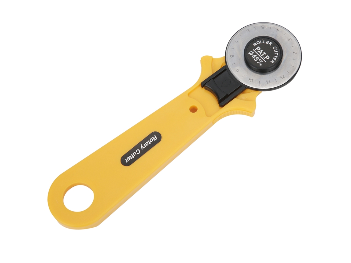 Lâmina Redonda Rotatória 45mm para Corte de Têxto e Couro Ferramenta de Costura e Leathercraft