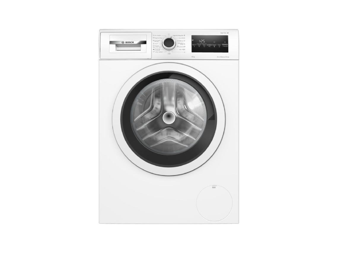 Máquina de Lavar Roupa BOSCH WAN28200ES (8Kg - 1400 rpm - Branco)