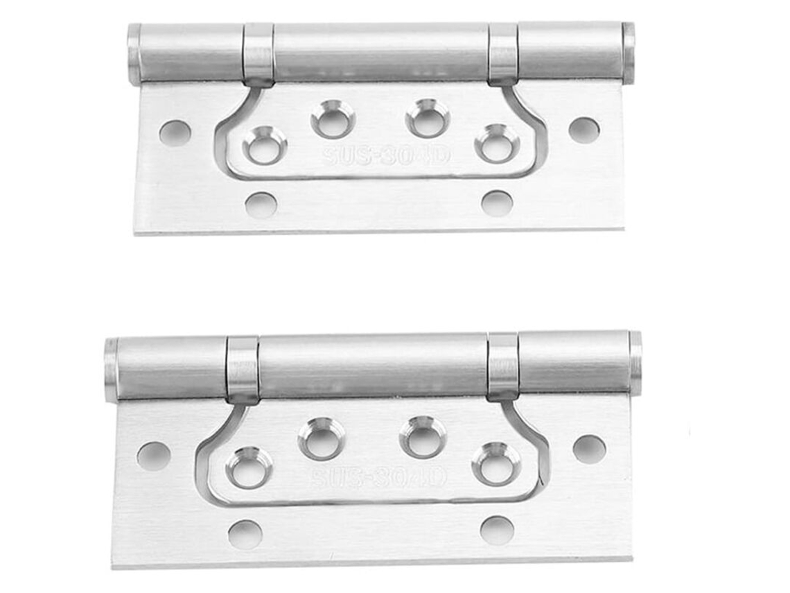 2 Dobradiças De Aço Inoxidável Para Armários De Cozinha E Quarto, Móveis, Lojas Portas Abertas, Substituição Intensiva
