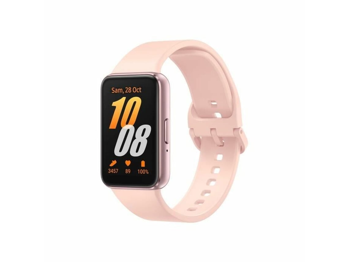 Smartwatch SAMSUNG Galaxy Fit (Cor de Rosa Alumínio Relógio