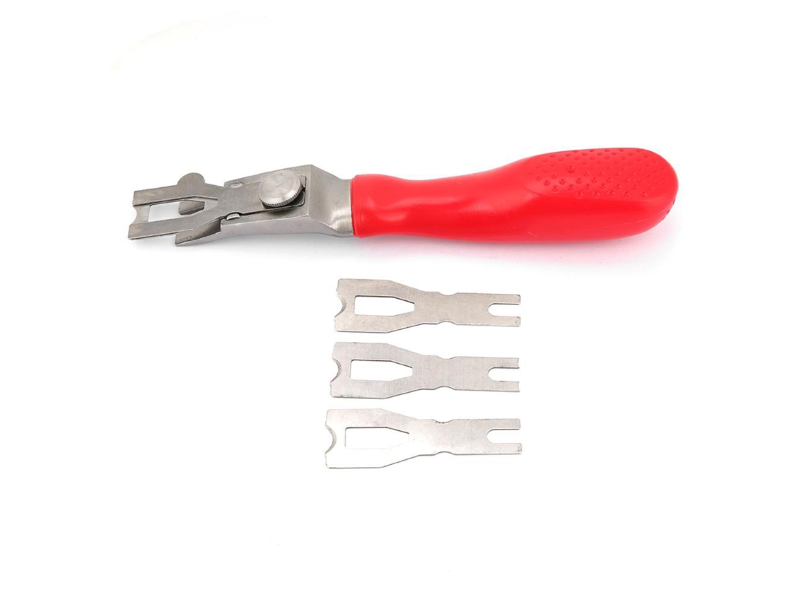 Kit De Soldadura E Desbaste Para Pisos De Vinilo Pvc Com 3 Lâminas Ferramenta De Corte De Pisos