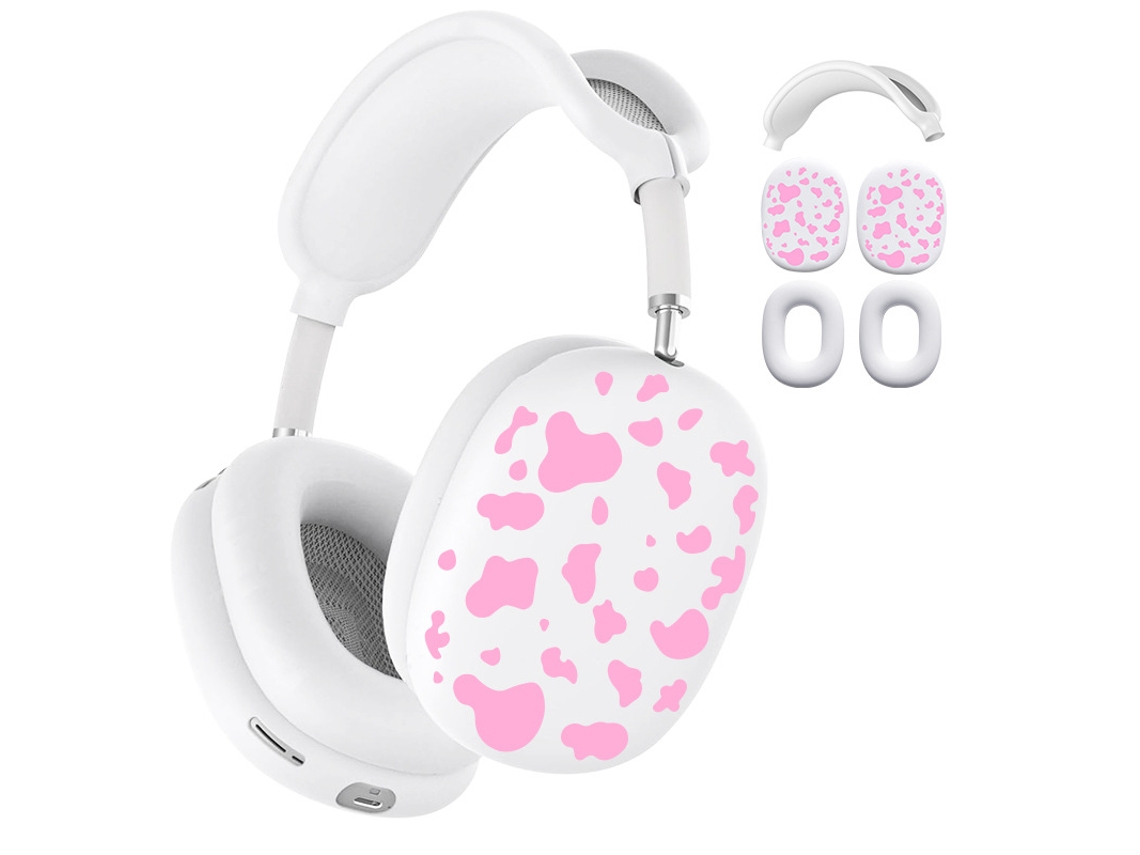 Capa de Silicone para Airpods Max Estampado de Vaca Tpu Resistente a Arranhões CZHHMART