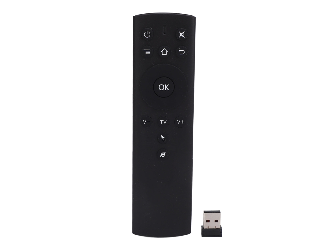 Controle remoto universal para TV 2.4G USB com aprendizagem IR, substituto para televisão inteligente e computador S/MARCA