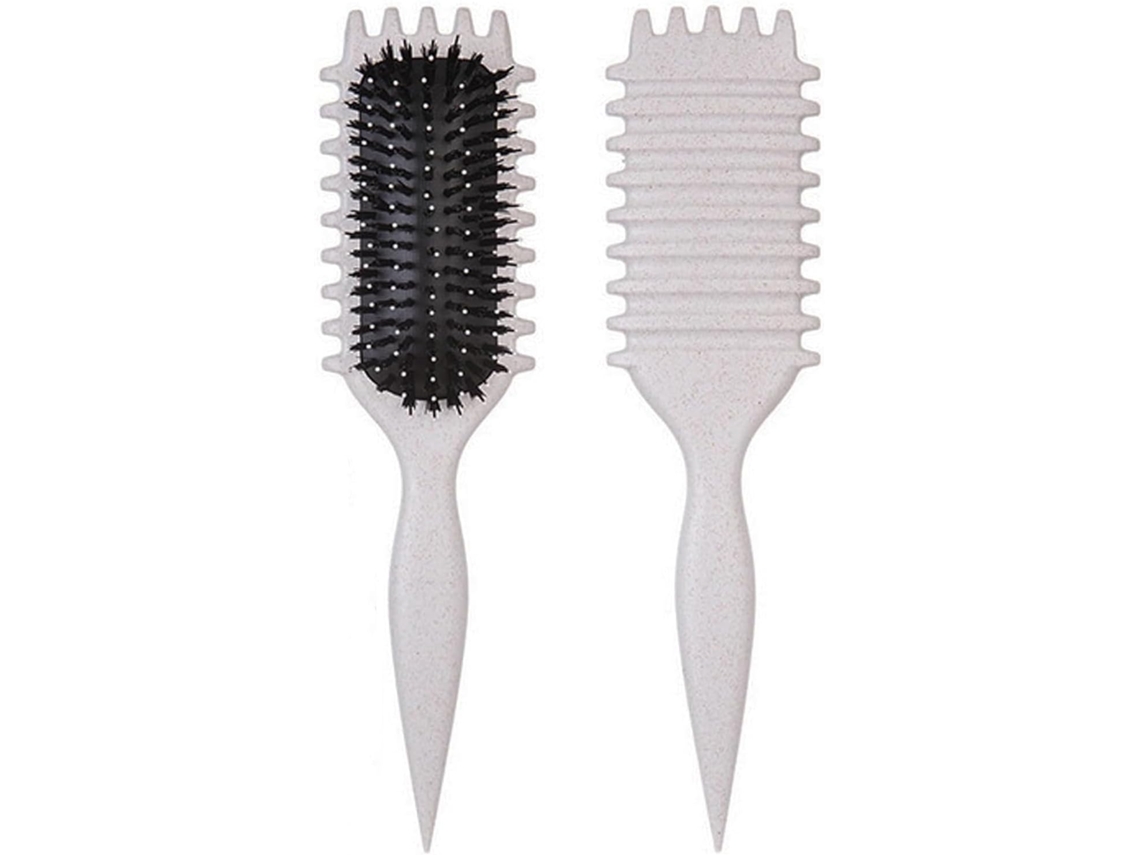 Brush Styling Bristle For Curly Hair, Branco ZYBLSSBB
