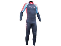 Fato Neoprene Manga Comprida Back Zip Full Elastic Azul Lkynay