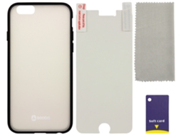 Capa TPU Transparente Preto GOODIS p/ iPhone 6