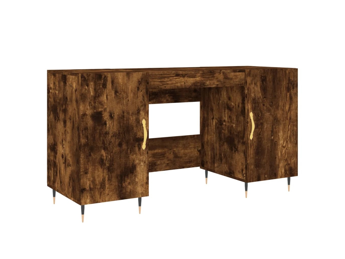 Desk, Desks Vidaxl Marrom Madeira Processada (n/a)
