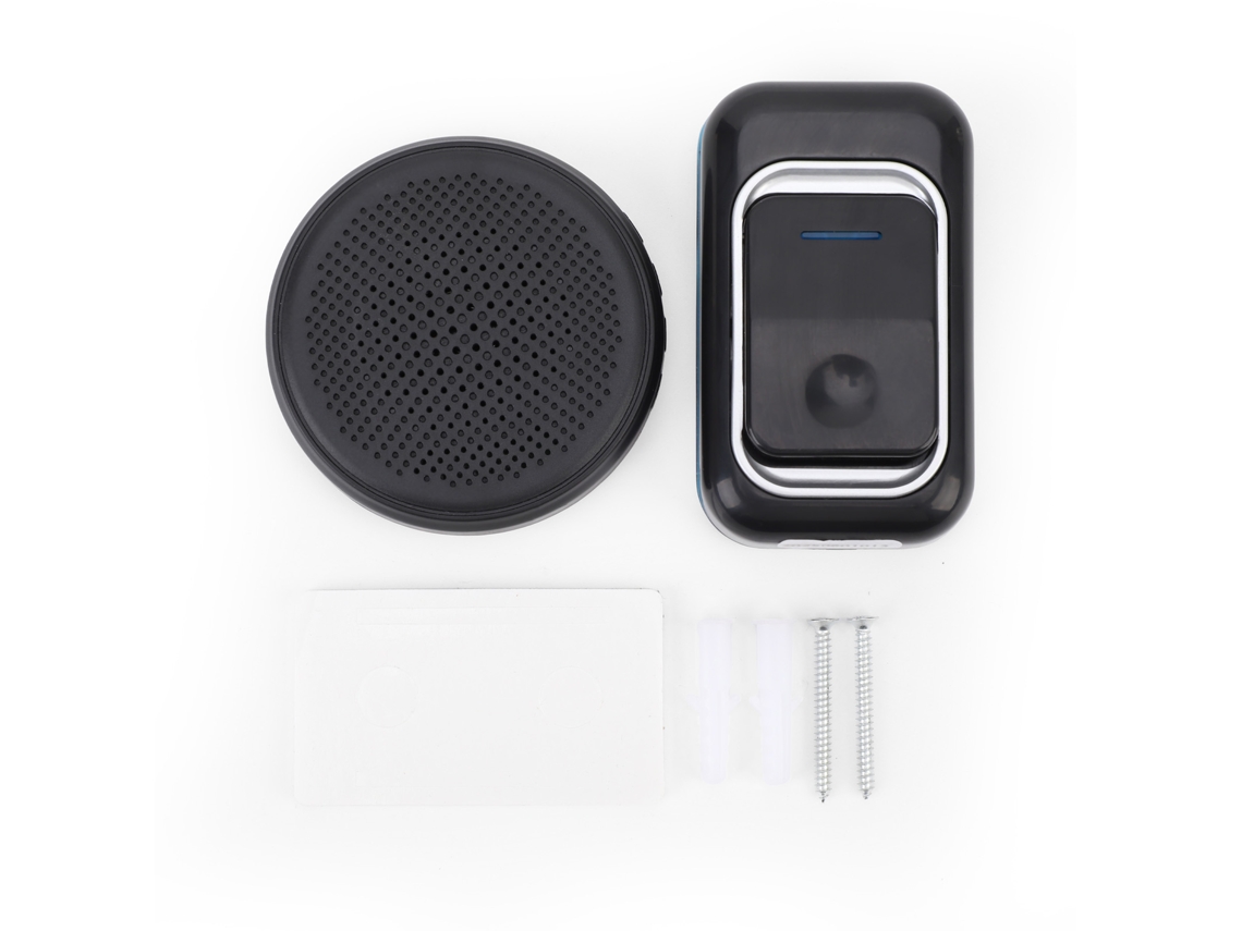 Campainha Sem Fio Laxiscreed Alimentada Por Usb Com Efeitos Sonoros Ajustáveis