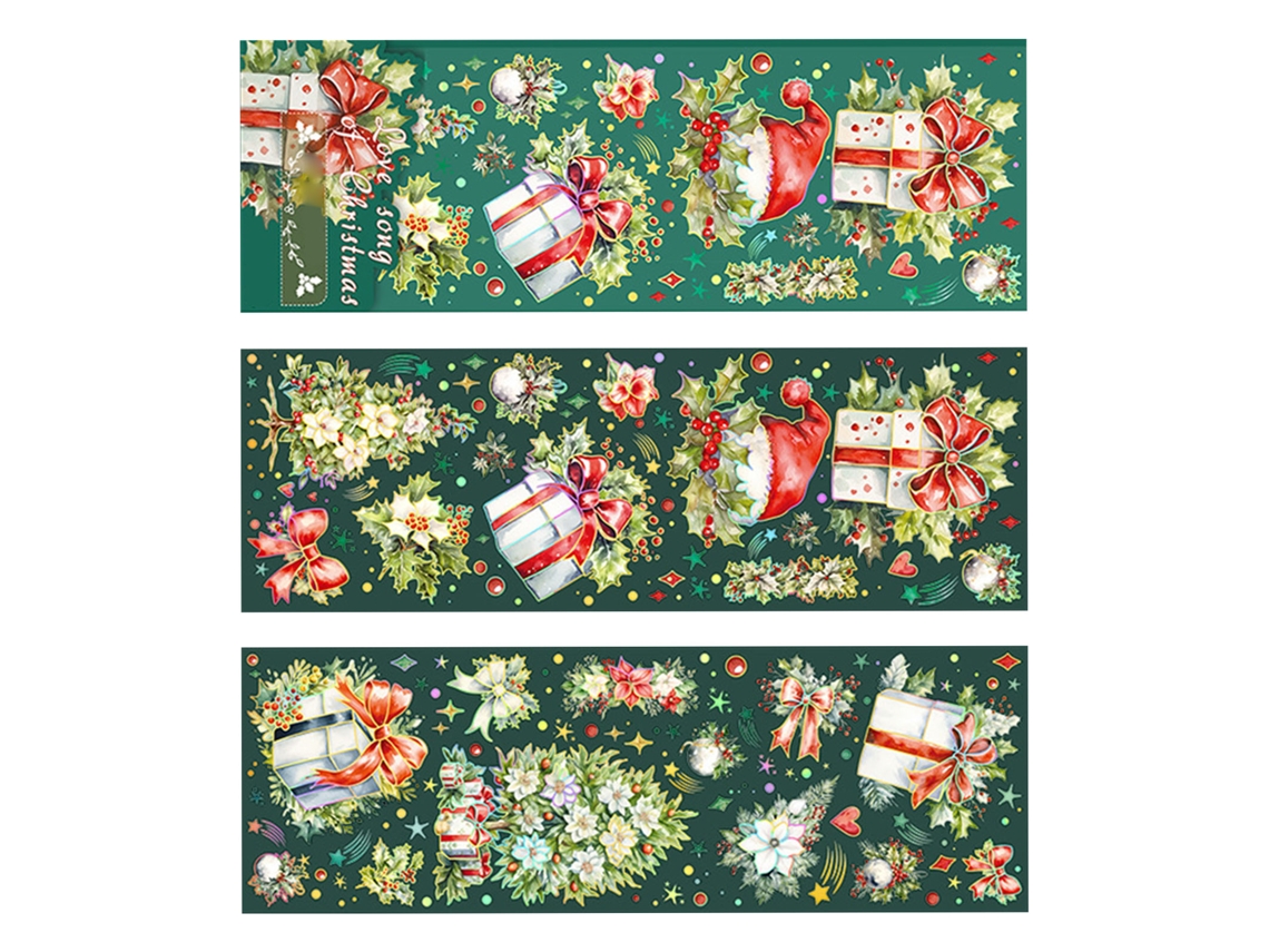 Adesivos de Natal Scrapbooking Pet PORTAL
