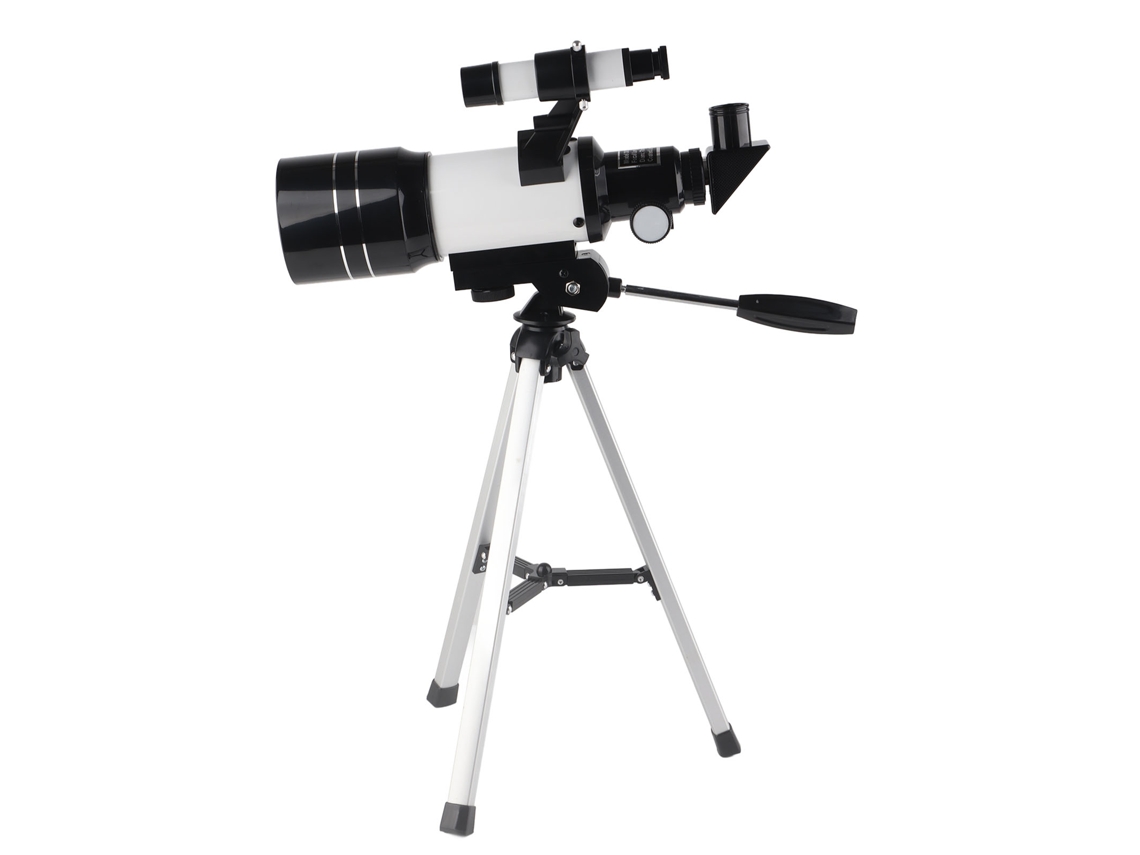 Ats telescópio Refratsor Astronômico de 70mm de Alumínio para Crianças e Iniciantes com Observação Clara