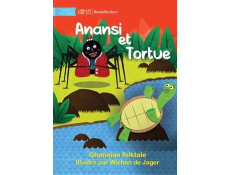 Livro Anansi and Turtle - Anansi et Tortue de Ghanaian Folktale (Inglês)