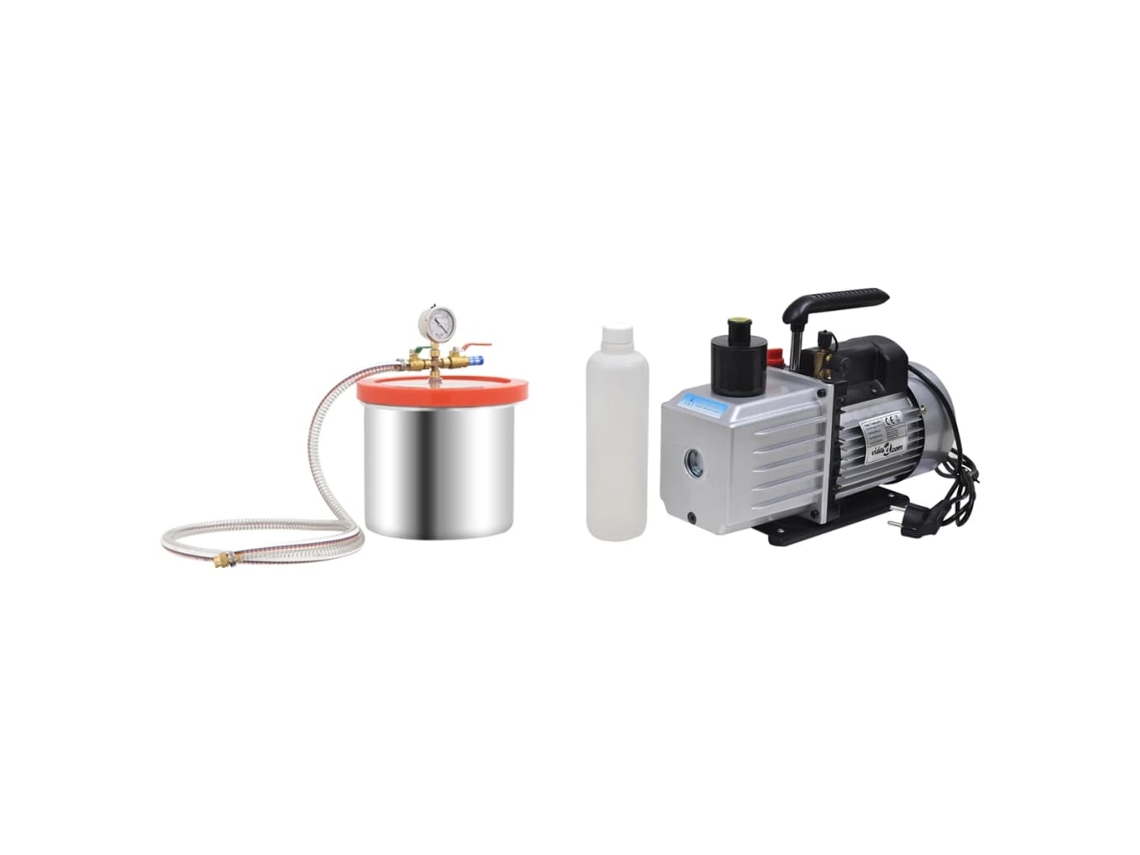 Vacuum Chamber With Pump, Vacuum Chambers With Pumps Vidaxl