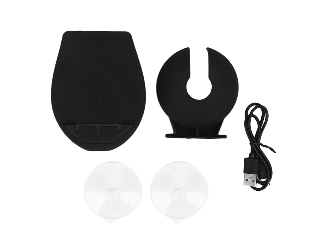 Altifalante Bluetooth EOOCOO com suporte para taça de vinho, reprodução sem fio