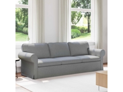 Vidaxl Sofá Cinzento-claro 245 X 82 X 80 Cm Tecido