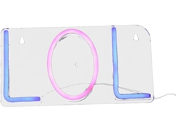 Luminária de Néon Led Decorativa, Placa Luminosa de Parede, Luz Noturna para Uso Interno. SFUSHOS