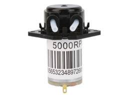 Bomba Peristáltica Miniatura Silenciosa De 6v Para Titulación De Ca Autoaspirante De Color Negro Plano
