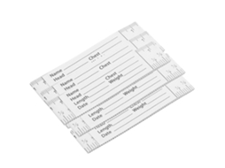 Régua de papel Mikikit, 10 peças, com escala dupla, sistema métrico, ideal para projetos técnicos e arquitetônicos, uso escolar.