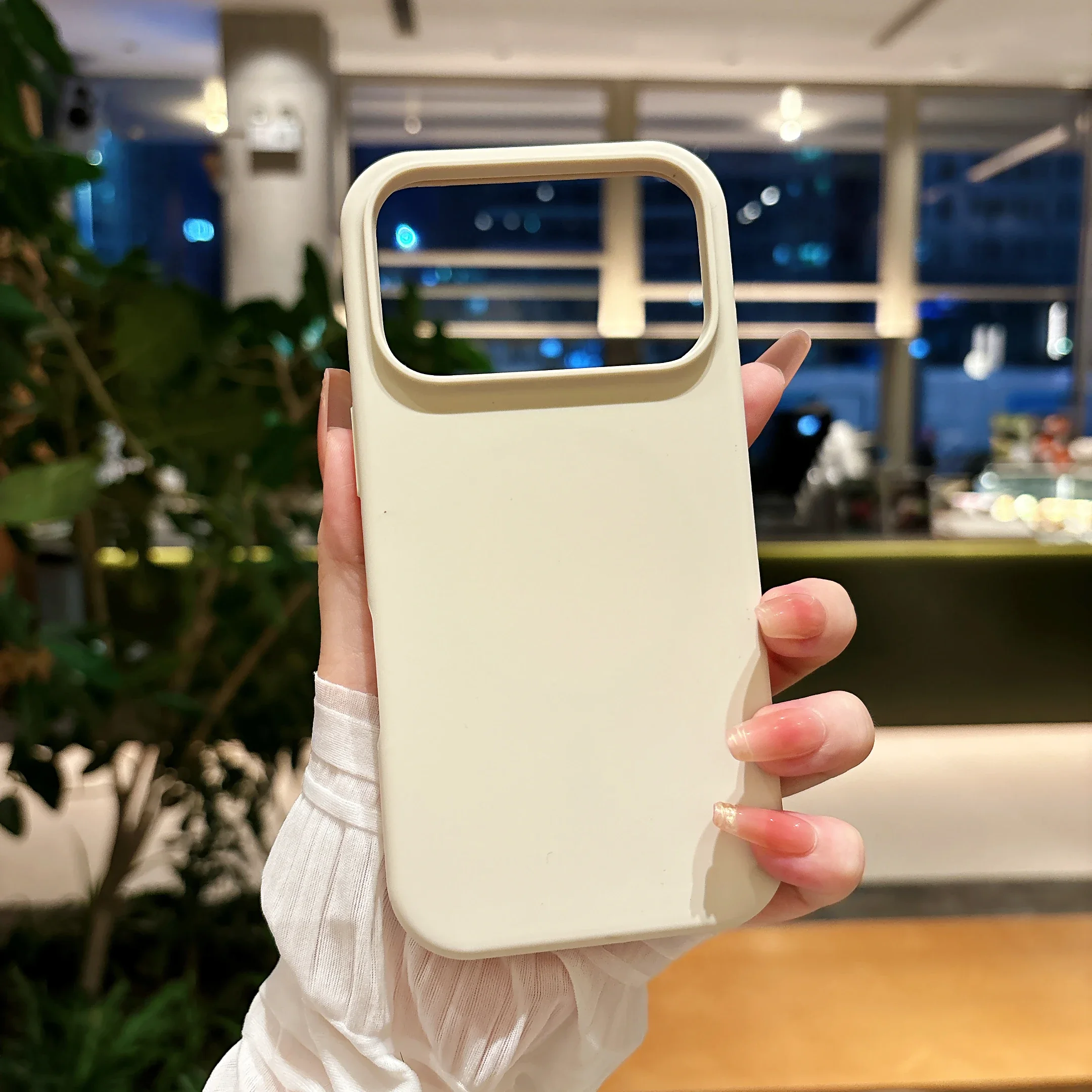Capa Protetora Oficial Magsafe Em Silicone Líquido Para Iphone 12 Pro Max (branca)