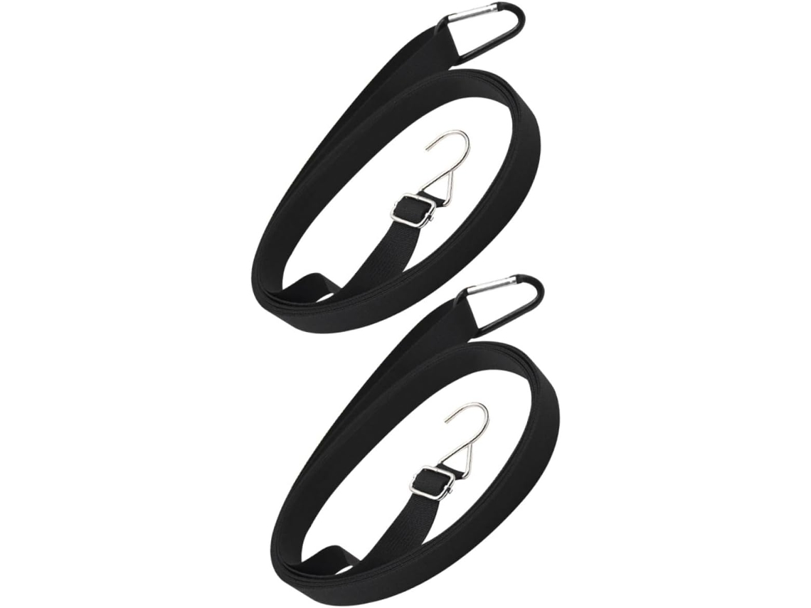 Conjunto De 2 Tiras Elásticas De Fixação À Prova De Vento Para Capa De Carro.