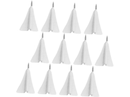 Alfinetes De Papel Em Formato Avião, Série 5 Da Para Mapas, Pacote