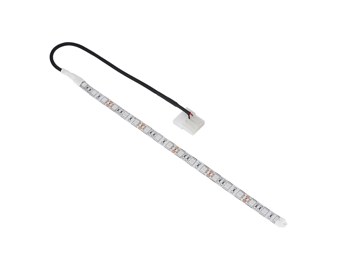 Fita De Led Autoadesiva Diy De 30cm Com 4 Pinos Tipo D Para Gabinete De Computador Pc Azul