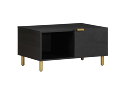 Coffee Table, Coffee Tables Vidaxl Preto Madeira Processada