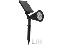 2026 faróis Solares Exteriores 9led para Jardim Pátio Luz Branca Iluminação Paisagística Decoração
