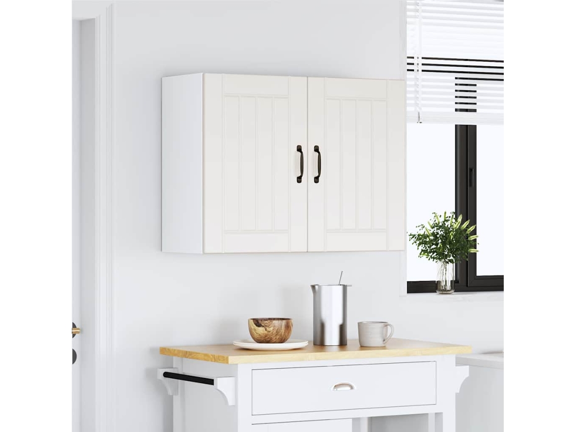 Armário de Cozinha Lucca Derivados de Madeira Branco HARLANV1