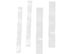 2 Pares De Tiras Transparentes Para Sapatos Salto Alto Femininos, Com Fecho De Fivela, Tiras Flexíveis De Tpu