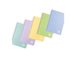 BLASETTI Caderno One Color e Bloco A4 81 Folhas Multicolor