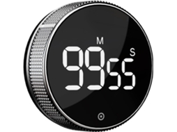 Temporizador Digital De Cozinha, Visor Lcd, Base Magnética, Para Cozinhar, Assar E Controlar O Tempo Em Tarefas Domésticas