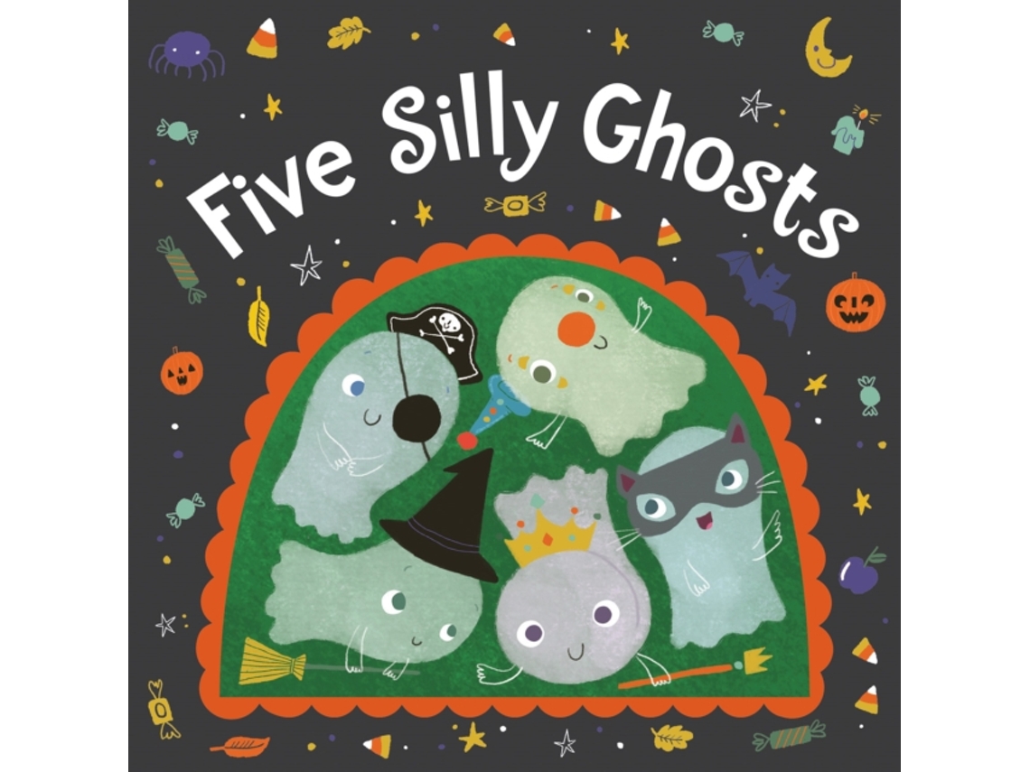 Livro Five Silly Ghosts de Clarion Books (Inglês - Capa Dura)