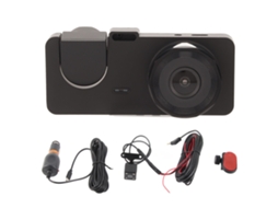 Dash Cam Professional 2.0 Polegadas Ips Hd Tela 1080p Detecção De Movimento Inteligente Monitoramento De Estacionamento 3 Lente Gravador De Carro A2