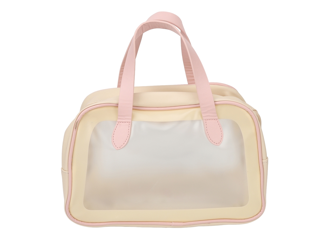 Bolsa De Toiletries Portátil De Gran Capacidad Com Separação De Seco E Molhado