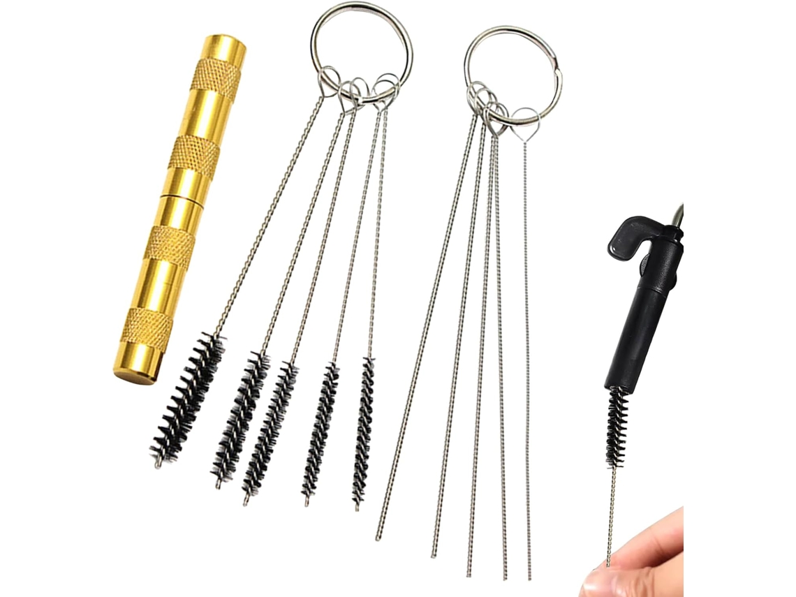 Kit De Limpeza Para Aerógrafo | Acessórios | Agulha De Aço Inoxidável