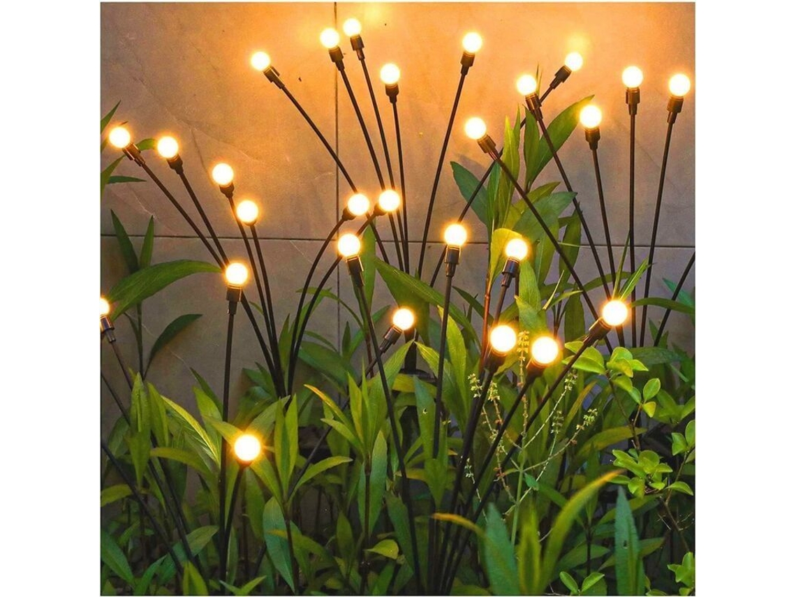 Luzes Solares Vagalumes 4 pack 10 Led Ip65 S/MARCA