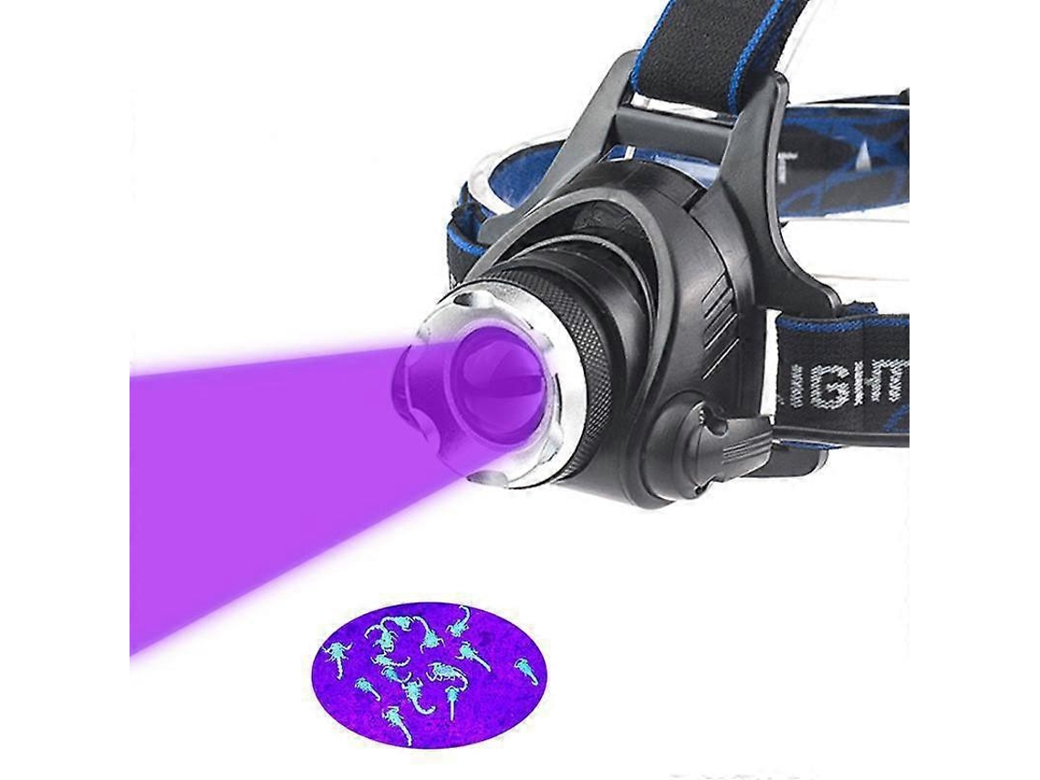 Farol Led Uv Com Zoom Giratório, Lanterna Recarregável, Lanterna Para Captura De Escorpião Para Pesca Noturna, Camping, Novo Olysi Shop