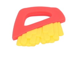 Primerox chupeta de Batata Frita para Bebê em Silicone Alivia Itching e Ansiedade Soothing Teether