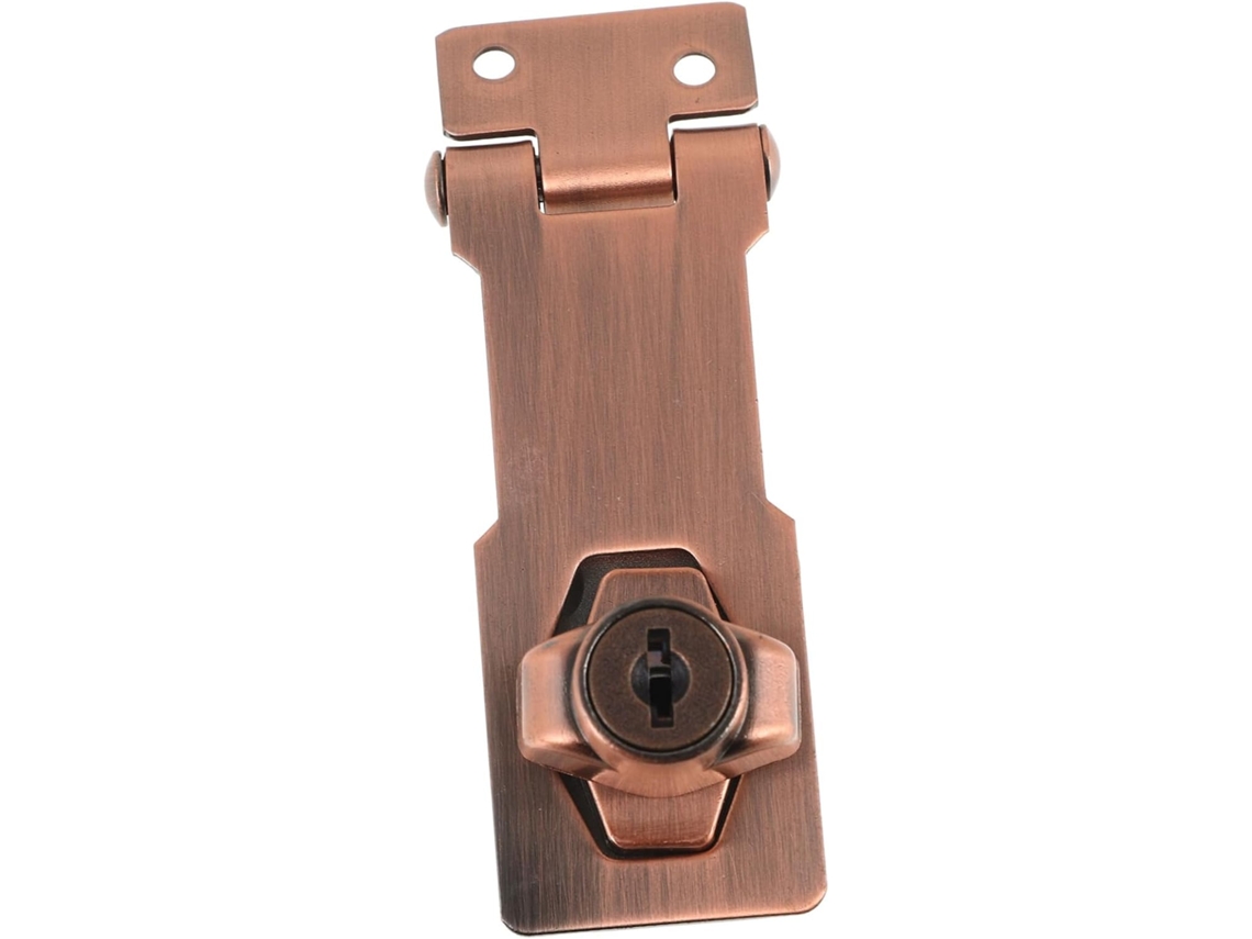Fechadura De Liga Zinco Com Chave Para Gavetas E Guarda-roupas.