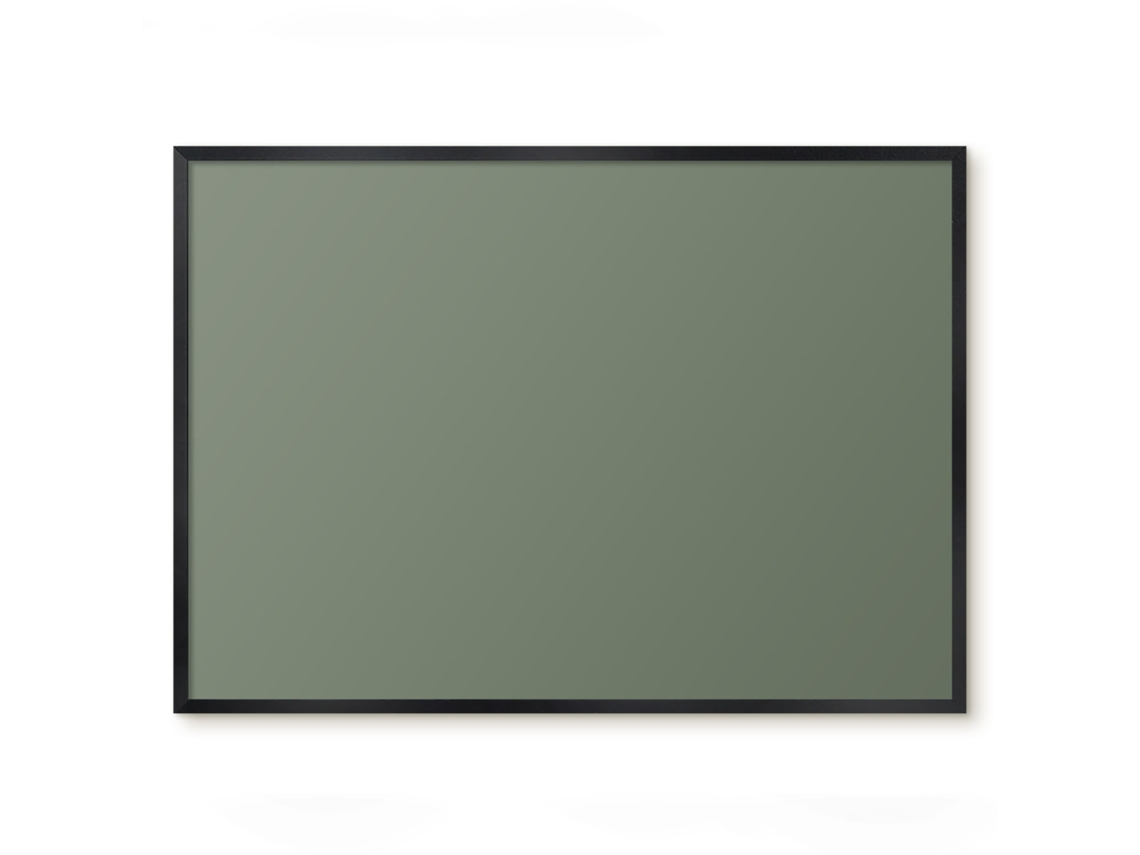 Magnetic Wall Board Dark Gray For The Office Espelharte (70x50 Cm)