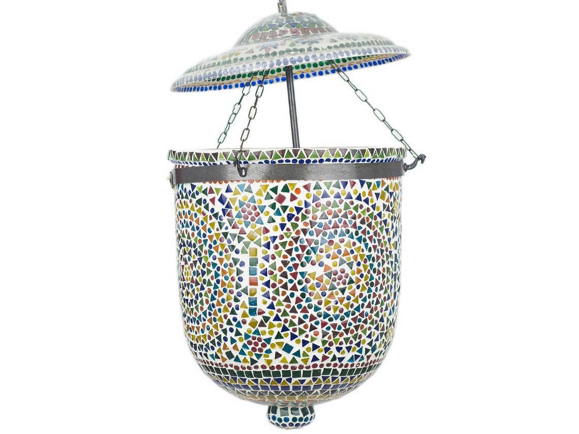 Candeeiro de Teto SIGNES GRIMALT Vidro Cristal 28x50x28 cm