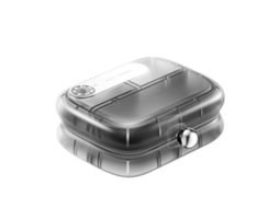 Organizador Semanal De Comprimidos Eifson 7 Dias Para Suplementos Sem Bpa (cinza Transparente)