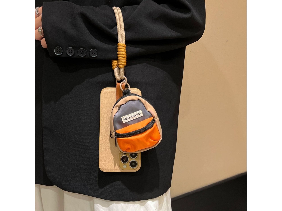 Bolsa Escolar, Em Couro, Cor Marrom