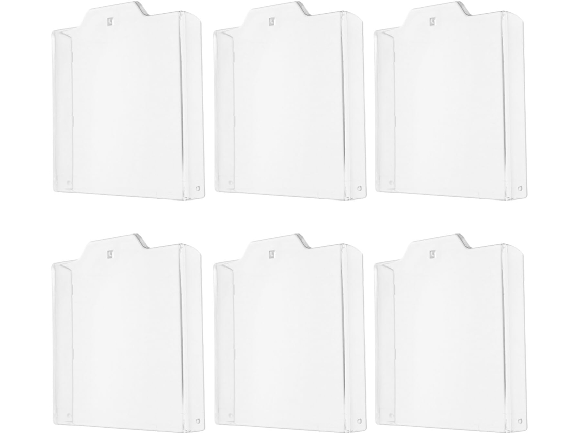 Conjunto De 6 Capas Transparentes Para Estação Alarme Incêndio,com Grelha À Prova Intempéries.